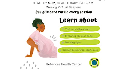 Healthy Parent, Healthy Baby Virtual Series tickets