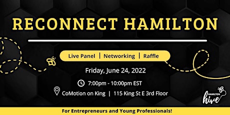 Reconnect Hamilton: Buzz Worthy Panel & Networking Event tickets