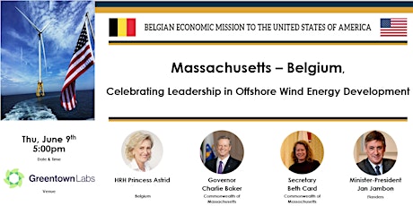 Massachusetts - Belgium, Celebrating Leadership in Offshore Wind Energy primary image