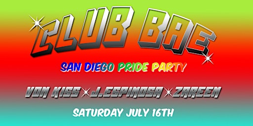 Club Bae SD Pride 2022