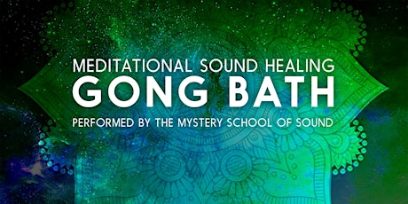 Primaire afbeelding van GONG BATH MEDITATIONAL SOUND HEALING