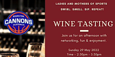 Cannons Wine Tasting for Women of Sports tickets