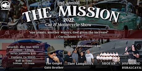 The Mission 2022 Car & Motorcycle Show tickets