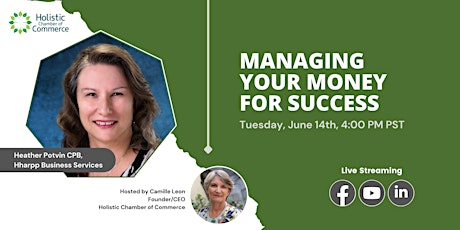 Managing Your Money for Success tickets