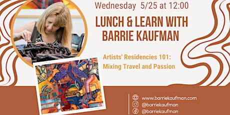 Lunch & Learn | Q&A with Barrie Kaufman | May 2022 tickets