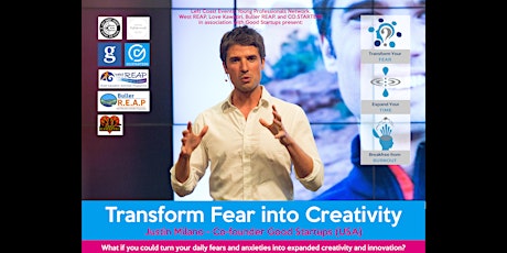 Transform Fear into Creativity with Justin Milano, Good Startups (USA) - Hokitika primary image
