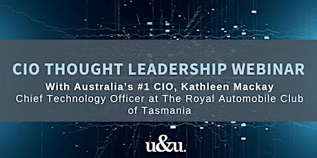 CIO Thought Leadership Webinar | Kathleen Mackay tickets