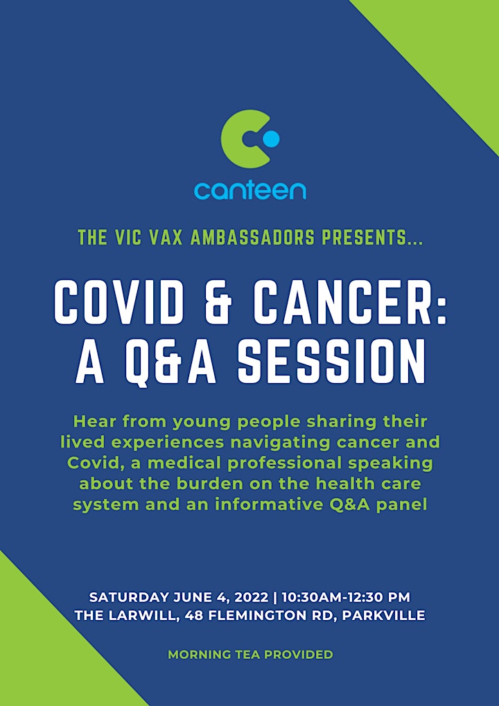 COVID and Cancer: A Q&A session image