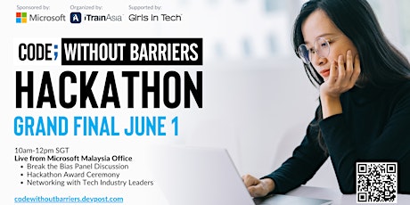 Grand Final - Microsoft Code; Without Barriers Hackathon tickets