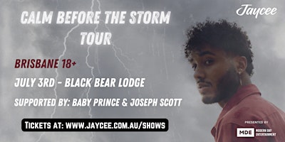 Jaycee – ‘Calm Before The Storm’ Tour