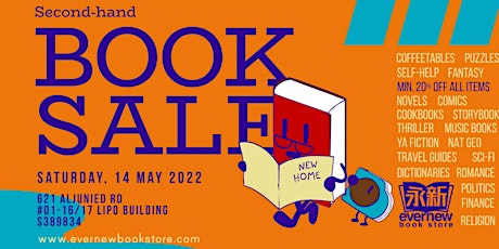 Evernew Second-hand Books Sale (14 May 2022, Saturday) primary image