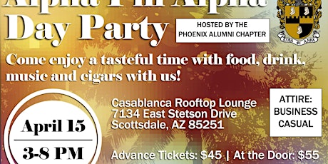 Alpha Phi Alpha Day Party 2017  primärbild