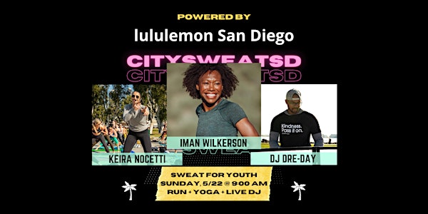 SWEAT FOR YOUTH | Fun Run + Yoga + Live DJ
