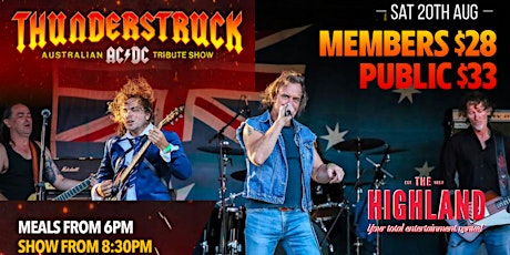 Thunderstruck - Australian AC/DC Tribute Show tickets