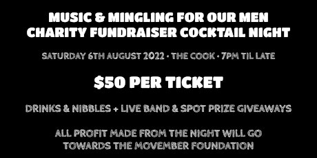 Music & Mingling for our Men! tickets