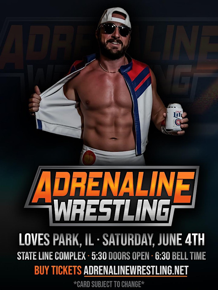 Adrenaline Wrestling Television Taping - Live Pro Wrestling! image