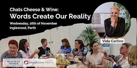 Perth, BWA Chats, Cheese & Wine: Words Create Our Reality tickets