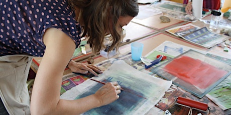 Mono-printing day workshop in Puddletown June 3rd primary image