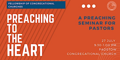 Preaching to  the Heart // FCC Preaching Seminar
