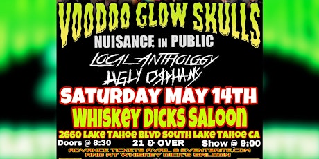 VOODOO GLOW SKULLS live at Whiskey Dicks Saloon