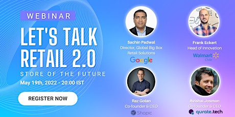 Webinar: Let's Talk Retail 2.0 - Store of the Future tickets