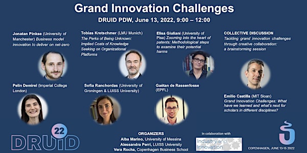 DRUID PDW: Grand Innovation Challenges