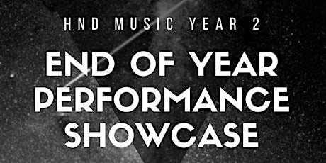 NESCOL HND Music Year 2: End of Year Showcase tickets