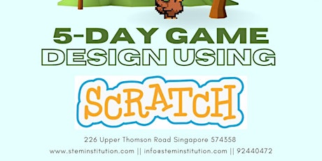 Game Design using Scratch 5-Day Bootcamp (E!Hub) tickets