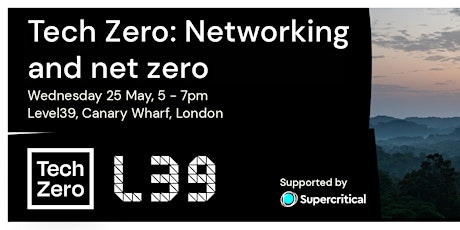 Tech Zero: networking and net zero tickets