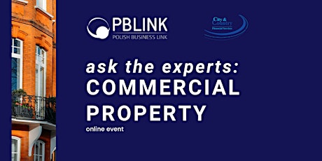 PBLINK event: Commercial Property - ask the experts 31.05.22 tickets