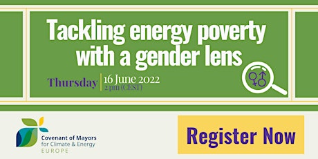 Tackling energy poverty with a gender lens tickets
