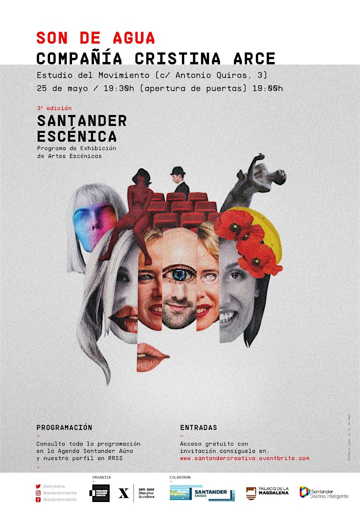 Imagen de Santander Escénica presenta "Son de agua", de la compañía Cristina Arce
