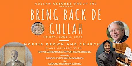 Bring Back de Gullah Series Concert Featuring Mayor Tecklenburg & Tuffus primary image