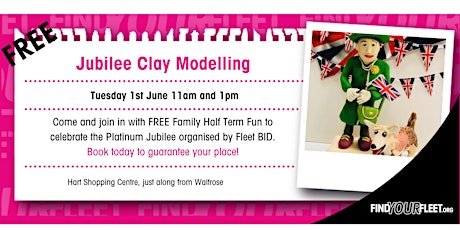 FREE Jubilee Clay Modelling Workshop tickets