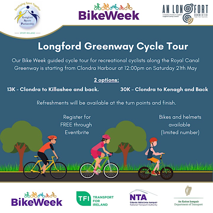 Royal Canal Greenway LEISURE CYCLE TOUR image