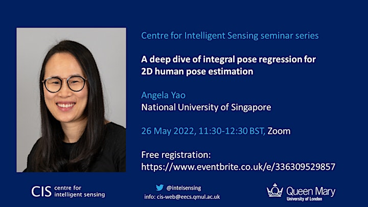 CIS seminar series - Angela Yao (National University of Singapore) image