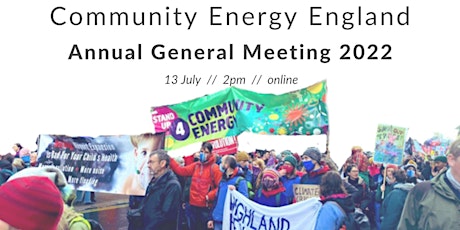 Community Energy England Annual General Meeting 2022 tickets