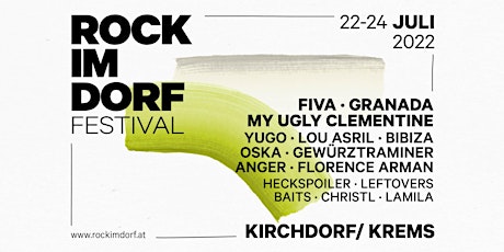 ROCK IM DORF Festival 2022 Tickets