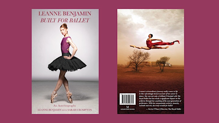 "Built for Ballet" - with Leanne Benjamin (IN PERSON TICKET) image