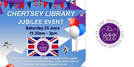 Free Jubilee Celebrations with Chertsey Library tickets
