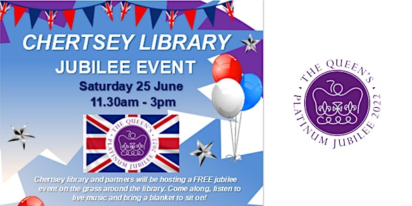 Free Jubilee Celebrations with Chertsey Library