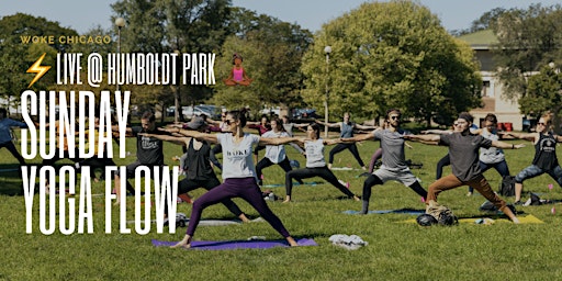 SUNDAY YOGA IN THE PARK with WOKE CHICAGO is back ⚡️(family friendly)