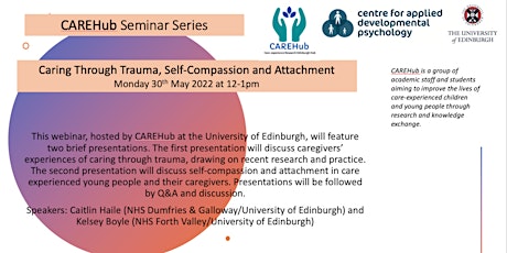 Caring Through Trauma, Self-Compassion and Attachment tickets
