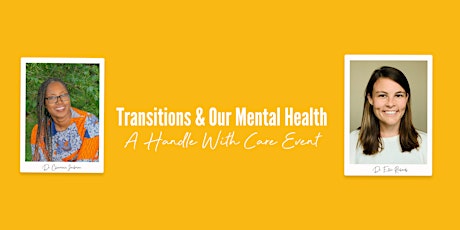 The Handle Bar Presents: Transitions and Our Mental Health tickets