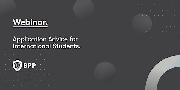 Application advice for international students