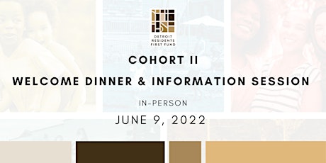 Detroit Residents First Fund Cohort II Information Session tickets