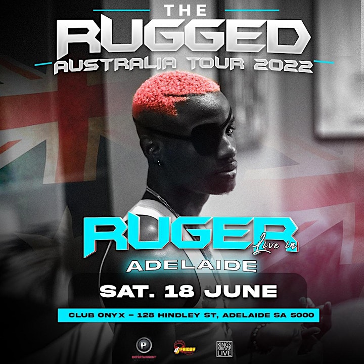 THE RUGGED AUSTRALIA TOUR - RUGER LIVE IN ADELAIDE image