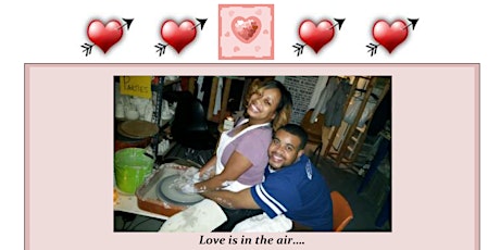 Valentine’s Day Fun: Wheel Throwing With Your Sweetie! primary image