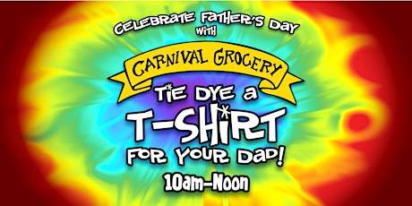 Tie-Dye Shirt for Father's Day in Chicago tickets