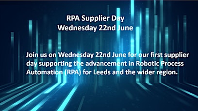 RPA Supplier Day - Afternoon session, Council Services tickets